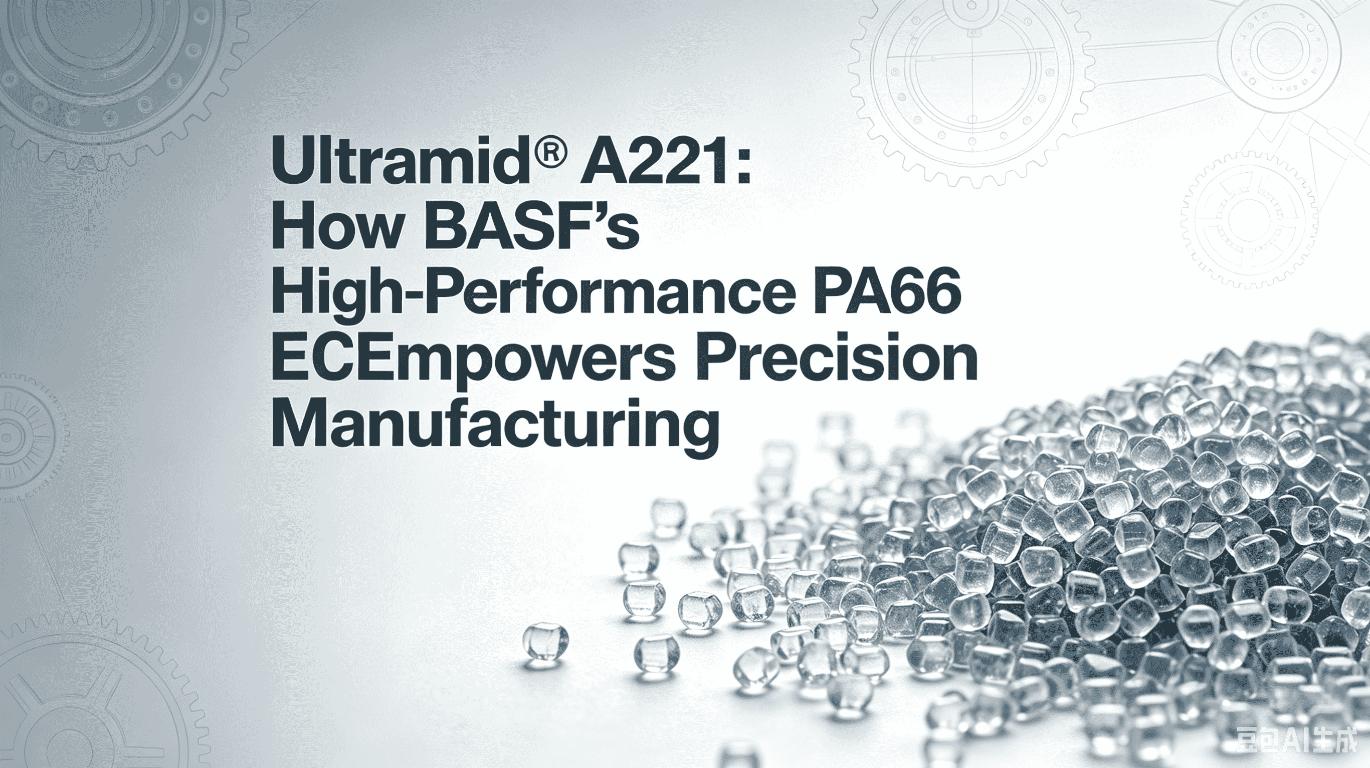 Ultramid® A221: BASF өнімділігі жоғары PA66 дәл өндіріске қалай мүмкіндік береді